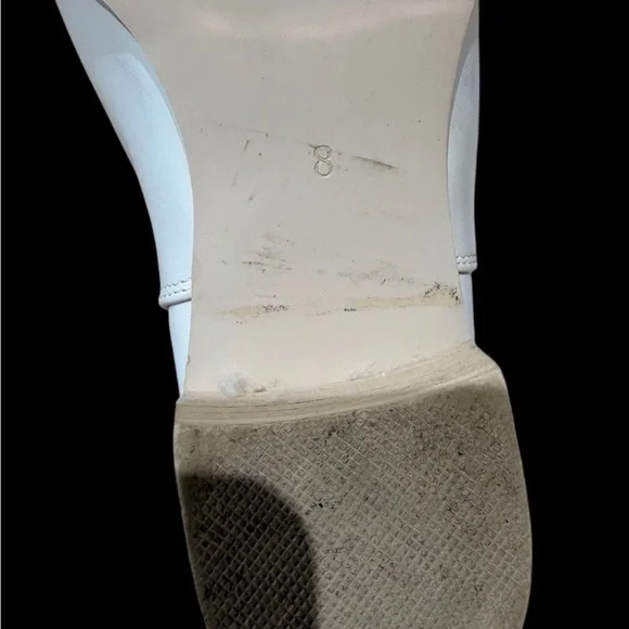 IUV brand white western cowboy boots for women mid calf size 8 - Picture 2 of 13